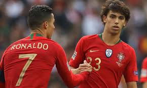 Portugal's joao felix (photo by martin rickett/pa images via getty images). Cristiano Ronaldo And Joao Felix