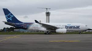 Air Transat C Gubc Airbus A330 200 Seen Taxiing In To Park In Dublin Airport Air Transat Fleet Airbus