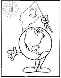 23 Nisan Boyama Sayfalari Boyama Kitaplari Nisan