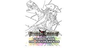 Free shipping on orders over $25 shipped by amazon. Pirates Of The Caribbean Coloring Book For Adults And Kids Coloring All Your Favorite Pirates Of The Caribbean Characters Jason Mark 9798656387842 Amazon Com Books