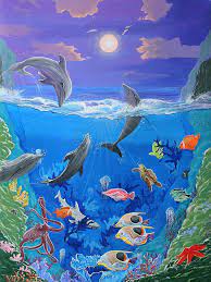 Under the sea crafts from messy little monster. Underwater Drawing Ideas Under The Sea Drawing Happy Emotion