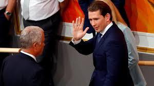Still, he chose e, not u, so that's not a good excuse. I Ll Be Back Ousted Austrian Chancellor Kurz Vows To Return Euronews