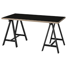 Can i use plywood as table surface : Linnmon Tabletop Black Plywood 59x29 1 2 Ikea
