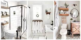 These charming small farmhouse bathroom ideas have a minimalist touch and will inspire you to add details to your master suite. Small Bathroom Ideas Life On Summerhill