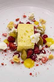 Elderflower Parfait With Strawberry Recipe Great British Chefs Recipe Strawberry Recipes Great British Chefs Sous Vide Dessert
