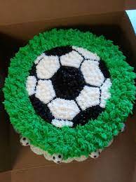 Check spelling or type a new query. Soccer Themed Cake Soccer Theme 2 Layer 10 Vanilla Cake With Rasberry Whipped Cream Filling Iced In Almond Butte Themed Cakes Soccer Cake Soccer Birthday Cakes