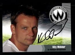 Kay Wehner Autograph Card Wacker Burghausen 2008-09 Original Signed