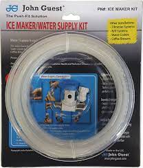 Explore the entire icemaker hose collection now. John Guest Water Supply Line Kit 1 4 In Hose Fitting A Size 1 4 In Hose Fitting B Size 400l10 Ice Maker Kit Grainger