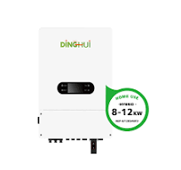 OEM Three Phases Hybrid Solar Inverter 8kw 10kw 12kw Photovoltaic DC to AC  Solar Power Inverter with IP65