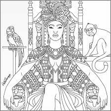 Some are identical reproductions of frescoes found in pyramids and tombs of the pharaohs and egyptian kings queens, others inspired by this era designs. Goddess Coloring Pages For Adults