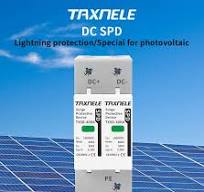 DC SPD Device DC Surge Protector For Solar Systems 100V-1000V - 40kA T2  Level PV Lightning Protection With Replaceable Module Refrigerator Surge ...