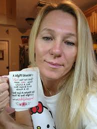 Enjoying Monday morning coffee with melted ice