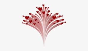 Beautiful Hearts Design Good Morning L Love You 414x394 Png Download Pngkit
