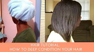 After washing and conditioning the hair, the hair still needs to be moisturized again. How To Properly Deep Condition Your Hair A Relaxed Gal