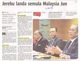 Semakin sempitnya lahan hijau di daerah perkotaan juga memperburuk kondisi tersebut. Jerebu Landa Semula Malaysia Jun 12 Mei 2016
