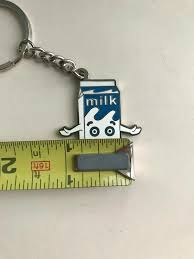 Blur Milky Milk Carton Coffee and TV Keychain Merchandise Promo | eBay
