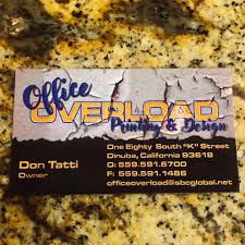 Office Overload Printing