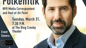 NPR's David Folkenflik Event Cancellation