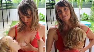 Women should breastfeed children until theyre eight says mum who shares  videos of herself nursing her four-year-old son | The Sun