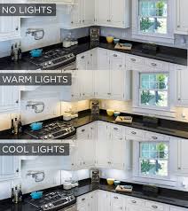 Black And Decker Under Cabinet Lighting Instructions This Under Cabinet Lighting Comparison Shows The Stark Difference The Lights Ma Kitchen Under Cabinet Lighting Light Kitchen Cabinets Kitchen Cabinets Makeover
