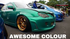 Maybe you would like to learn more about one of these? Proton Persona Green Gold Combo Modified Gathering Geng Sunroof Gages 2016 Youtube