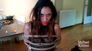 Lesbian Girls in Rope Bondage Tied and Gagged in Chair: Hogtied Hogtied Porn
