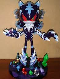 Mephiles The Dark Figure By Nira The Dark Sonic The Hedgehog Sonic Franchise Sonic