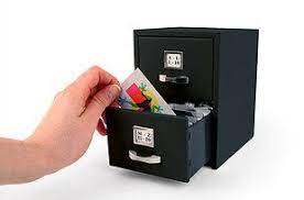 Maxgear business card holder for desk, business card organizer business card case, credit card holder file, index card box storage, capacity: 31 Insanely Clever Products To Organize Your Whole Life Filing Cabinet Business Card Organizer Office Supplies Logo