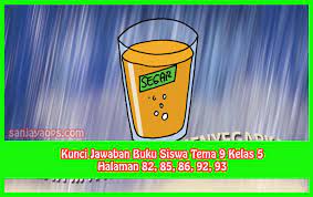 Kunci jawaban ini merupakan pedoman orang tua atau wali dalam mengoreksi hasil belajar anak. Kunci Jawaban Buku Siswa Tema 9 Kelas 5 Halaman 82 85 86 92 93 Sanjayaops