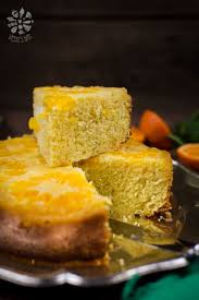 Upside Down Tangerine Loaf Cake No Bake Cake Food Recipes