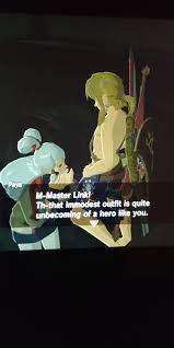 Talking to paya naked gets you this little beauty. If you look closely,  shes subtley peeking : rzelda