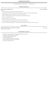 Make your retail sales manager resume quickly. Hotel Sales Coordinator Resume Sample Mintresume