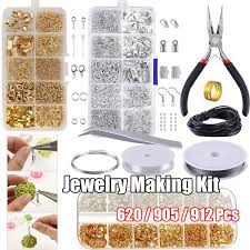 Accesorios De Bricolaje Pulsera Materiales Para Hacer Collares Gancho Para Pendientes Broche De Langosta Broche De Collar Accesorios De Joyeria Kit De Reparacion De Joyas Suministros Para Hacer Collar Wish