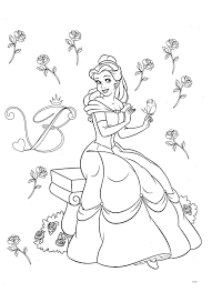 pin en coloriage la belle et bete produits blocs de papier sur le pouce coloriages