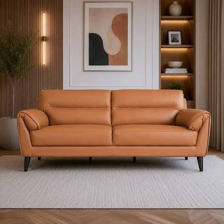 Leather sofa