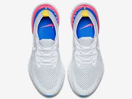 Original nike epic react flyknit 2 woven breathable sports running shoes for men nike air max 270 react man running shoes comfortable sports sneakers anti slip outdoor. I Tried Nike S New Flyknit Epic React Running Shoes With Extra Bounce Here S What Working Out In Them Is Like