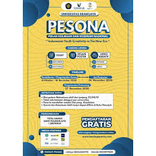 lomba nasional pesona 2020 pesona poster kreatif kreatif