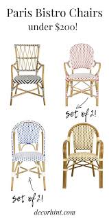 The Best Paris Bistro Chairs For Your Home In 2020 Parisian Bistro Chairs Bistro Chairs Outdoor Paris Bistro Chairs