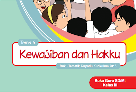 Bg Kelas 3 Tema 4 Kewajiban Dan Hakku K 13 Revisi