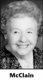 PHYLLIS McCLAIN Obituary (1934