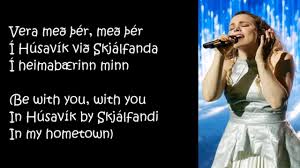 Three time melodifestivalen participant molly sanden releases an acoustiv version of husavik from the eurovision movie. Molly Sanden Husavik Lyrics My Home Town Eurovision Song Contest The Story Of Fire Saga Youtube