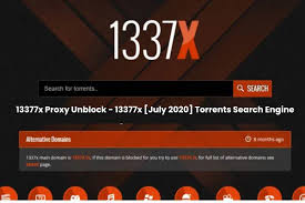 13377x Proxy Unblock 13377x July 2020 Torrents Search Engine 13377x is a torrent site which helps users to download movies, games, tv shows, music and software files. 13377x proxy unblock 13377x july