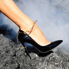 Damnation Or Maison Ernest Talons Aiguilles Talon Haut Escarpins
