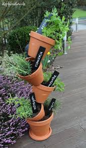 Diy Jardin Facile Jardiniere Aromatique Verticale Stephanie Bricole Jardin Facile Jardin Communautaire Herbes Aromatiques
