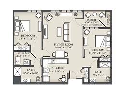 Plan description this mediterranean luxury mansion house plan offers nine bedrooms! Two Bedroom Apartment D 1 100 Sq Ft Kendal At Ithaca