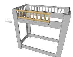 Favorite this post apr 24 Rustic Modern Bunk Bed Ana White