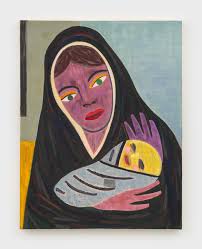 Austin Eddy Mother And Child. 2024 Oil