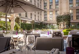The Terrace Of The Safran Restaurant Hotel Du Collectionneur Hotel Luxury Spa Hotels Terrace Hotel