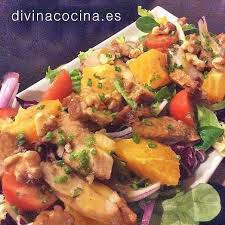 Ensalada Tropical Receta De Divina Cocina Ensalada De Pollo Verduras Ensaladas