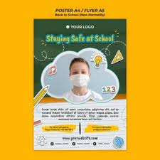 Na powitanie odbyło się spotkanie z paniami psycholog w auli. Powrot Do Szkoly Plakat Szablon Sezonu Darmowy Plik Psd